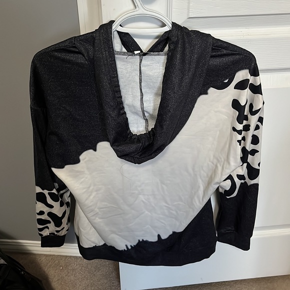 Ladies Large Moooody Thin Hoodie - Picture 4 of 5